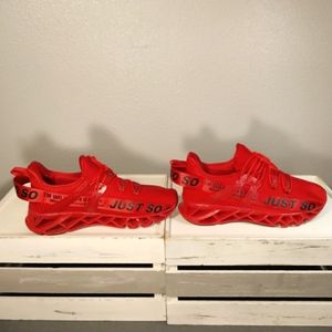 Brand New Red Sneakers size 9